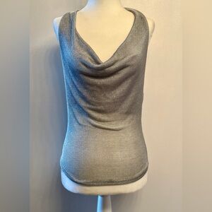 Thea Chainmail Mesh Cowl Neck Halter Top size M from Urban Outfitters .